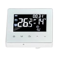 Miniatyrbilde 5 av 8: Digital termostatskjerm Programmerbar hjemmetermostat med 3 meter sensorledning for elektrisk gulvvarme Hjem Hotell Kontor AC90‑240V Hvit Med WiFi