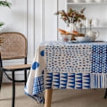 Miniatyrbilde 3 av 4: Moderne Rektangulær Duk, Duk 140 x 250CM, Duk for Kjøkken Kaffe Spisebord