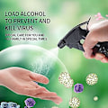 Miniatyrbillede 4 af 5: 2 Stykker 500ML Sprayflasker Tomme Genopfyldelige, Tomme Plastik Vandflasker, Sprayflaske, Sprayflaske til Haveplanter, Rengøring