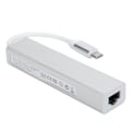 Miniatyrbild 4 av 8: 5 i 1 Hub USB3.0 Port Gigabit Adapter RJ45 Expansion Interface Dock Datortillbehör