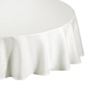Miniatyrbilde 3 av 3: Elegant mørkebrun polyesterduk for bryllup, fest og bursdag - Vaskbar og holdbar Diameter 240cm