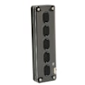 Miniatyrbilde 8 av 8: Programmerbart tastatur 5 taster Kablet USB Trådløs Bluetooth Dual Mode Mini Silikon Mute DIY Programmerbart Gaming Keyboard Svart