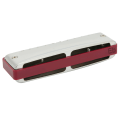 Pikkukuva 6 / 8: Ruostumattomasta teräksestä valmistettu Blues Harmonica 10-reikäinen Eb-avain aloittelijoille ja ammattilaispunaisille