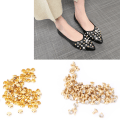 Miniatyrbilde 2 av 8: Krystallinnlegg i stoff hurtig 6 mm nagler Spots Studs Cap for DIY Lær håndverksdekorasjon (#3)