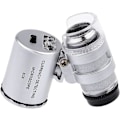 Miniatyrbillede 1 af 5: 60X Mini UV LED Belyst Juveler Lup