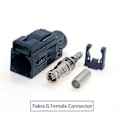 Pikkukuva 1 / 5: Fakra A B C D E F G H I K Z Naaras Puristusliitin Autoradio Fm Gps Antenni Fakra Adapteri Rg316 Rg174 Pigtail Kaapelille Fakra G Naaras