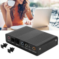 Miniatyrbilde 5 av 8: DM HD10 USB 5.1 datamaskin eksternt lydkort lydadapter for karaokeopptak
