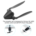 Miniatyrbild 7 av 8: För WLtoys A800 Remote Control Aircraft EPO Fixed Wing Glider Propeller Set Del Tillbehör
