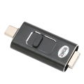 Miniatyrbild 6 av 8: USB C-minnepinne USB C till USB A 2.0 256G Plug and Play Hög hastighet USB C Flash-enhet för telefon surfplatta dator
