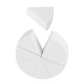 Miniatyrbillede 8 af 8: Makeup Sponge Foundation Puff Halloween Festival Kosmetisk Powder Puff Makeup Tool