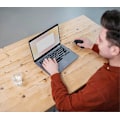 Miniatyrbillede 4 af 5: Trådløs mus, Ergonomisk vertikal mus, 800-1600 DPI, 6 knapper, LED, Forebyggelse af musesyndrom og epikondylitis, til højrehåndede, PC, Computer