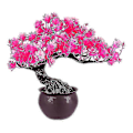 Miniatyrbillede 1 af 3: 1 stk. havearbejde potteplanter, kunstig jasmin potteplante ornament