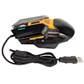 Miniatyrbillede 3 af 8: Kablet mus ergonomisk RGB baggrundsbelyst justerbar DPI 7 programmerbare knapper gaming mus til gaming kontor studie sort