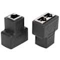Pikkukuva 3 / 8: 2 kpl RJ45 Ethernet-jakajia 1-2-suuntaiset Ethernet-kytkimet reitittimelle TV Box videokamera tietokone