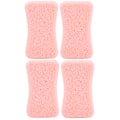 Miniatyrbillede 2 af 8: 4 stk Callus Exfoliate Stone Fødpleje Pimpsten Fødder Hård Hud Fjern Pedicure ScrubberPink