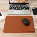 Miniatyrbild 2 av 5: Förtjockad Laptopväska i PU-läder Förvaringsväska Utomhus Reseförvaring