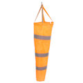 Miniatyrbillede 1 af 8: Vindpose Vindretningsmåling Sokpose Orange Polyester 80cm til Udendørs Lufthavn Reflekterende