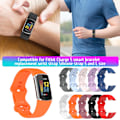 Miniatyrbilde 7 av 8: Reservedelerem for Fitbit Charge 5 TPU Myk klokkestropp for Smart Watch
