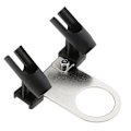 Miniatyrbillede 3 af 5: Mini Simpel Airbrush Holder Stand Support til 2 Airbrushes Paint Hobby Art
