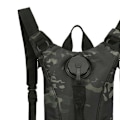 Miniatyrbillede 3 af 5: Hydration Pack Slidfast Oxford klud Vandtæt justerbar vandblære rygsæk til cykling Sort Camouflage