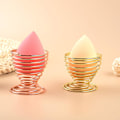Pikkukuva 1 / 5: Sienimeikki-blenderin pidikkeet - 2 kpl pakkaus, meikki-sienen kuivausteline, kauneuslahja - Rose