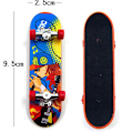 Miniatyrbillede 2 af 5: 10 Samleobjekter Fingerboards Sæt til Skate Entusiaster Børns Legetøj Aldre 6+