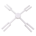 Miniatyrbilde 2 av 8: 80W LED garasjelys i taket E27 Deformerbar LED garasjelyspære 4 blader energisparende pære 85‑265V hvit