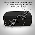Miniatyrbild 8 av 8: Bärbar RC Drone Tillbehör Väska Förvaring Vattentät Bärväska Passar för DJI Mavic Mini