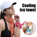 Miniatyrbilde 7 av 8: 8 stk. Kjøleskjerf Wrap Sommer Kjølig Is Håndkle Kald Følelse Skjerf Hals Wrap Hodebånd Is Skjerf Krage Hals for Utendørs Løping Sykling