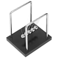 Miniatyrbilde 8 av 8: Metallbalanse Pendel Ball Fysikk Vitenskap Utdanningsbalanse Ball Desktop Dekorasjon