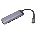 Pikkukuva 4 / 8: 6 in 1 USB C -keskitin VGA USB3.1 USB2.0 TYYPPI C2.0 PD100 Type C telakointiasema kannettavalle tietokoneelle