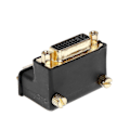 Miniatyrbillede 5 af 5: 90 Graders Vinkelret Dvi 24+5 D Dvi-i Digital Dual Link Han til Hun Forlængeradapter Til Hdtv Lcd Skærm