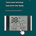 Miniatyrbild 4 av 5: LCD Digital Termometer Hygrometer Temperatur Inomhus Praktisk Temperatursensor Fuktighetsmätare