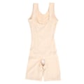 Miniatyrbillede 1 af 8: Åben skridt kropsformning shapewear slankende numse løfter talje træner mave kontrol kvinder bodystocking (Khaki)L