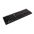 Miniatyrbild 4 av 8: Tangentuppsats 132 tangenter Hög transparent PC CBSA Höjd Matt Ergonomisk DIY Anpassade tangentbord för mekaniskt tangentbord Svart transparenta vita bokstäver