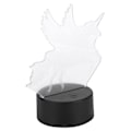 Miniatyrbillede 7 af 8: 3D Farverig Lyslampe LED Touch Control Dyr Form Kunst Natlys USB Batteri Dual Powered