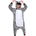 Pikkukuva 1 / 5: Eläin- ja merieläinpehmoinen cosplay-asu - Aikuisten Halloween-asu - Funziez! X-Pieni seepra