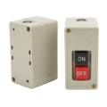 Miniatyrbild 5 av 8: 10 st 3-fas motoromkopplare 2 positioner självåterställning Power Press Button Switch för distributionslådor 380V 30A