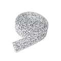 Miniatyrbild 1 av 5: 3cm Bredd Glittrande Lim-Back Crystal Rhinestone DIY Hantverk Diamant Bling Mesh Roll Sparkle Band för Bröllopsdekoration Tillbehör