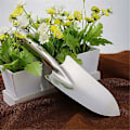 Miniatyrbilde 2 av 5: Blomsterspade Hagearbeid for Omplanter Universalspade for Planting og Omplanting i Hagen og på Balkongen 27X8cm Sølv