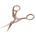 Miniatyrbilde 2 av 8: Vintage rustfritt stål saks øyenbryn hår trim Beauty Makeup Tool