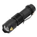 Miniatyrbillede 6 af 8: LED-lommelygte 1-tilstand, udtrækkelig vandtæt håndholdt lampe til jagt på biavl Rødt lys