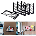 Pikkukuva 1 / 5: 4-pack Car Organizer Mesh -säilytysverkot