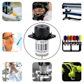 Miniatyrbild 6 av 8: Svart platt mini peristaltisk pump silikonrör självsugande vattenpump för experimentanalys (12V)