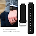 Miniatyrbild 8 av 8: Justerbart kiselgel watch Byte av armbandsur, passform för Garmin Vivoactive (svart)