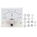 Miniatyrbilde 1 av 8: Peker DC Voltmeter Panel Volt Volt Meter Måleinstrument 85C1 DC 0~30V