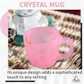Miniatyrbilde 4 av 5: Mineral Krystall Kaffekopp Kvarts Stein Kopp B