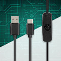 Pikkukuva 6 / 8: 3kpl 5V3A TypeC-liitäntä power power kytkimellä Raspberry Pi 4B:lle