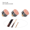 Miniatyrbilde 7 av 8: 10 stk Biljard Snooker Pool Cue Pole Tip Reservedeler Utstyr Tilbehør (12mm)