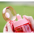 Miniatyrbilde 2 av 4: 600 ml Pink Tritan Lekkasjesikker BPA-fri vannflaske